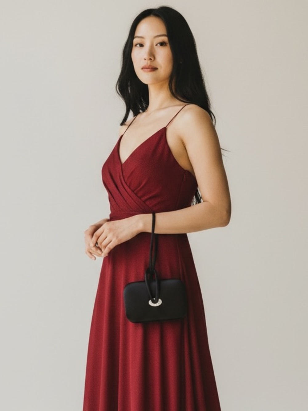 Carlo Fellini evening bag with crystals